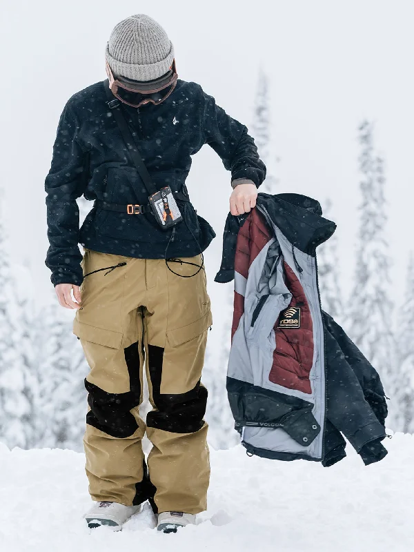 Street Charm Womens V.Co At Stretch Gore-Tex Pants - Dark Khaki
