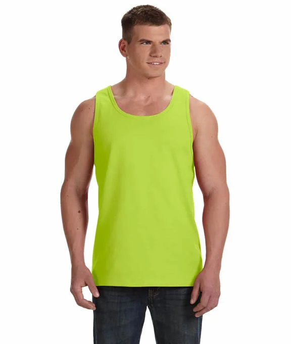 Knowledge And Elegance 39TKR - Fruit of the Loom 100% Heavy Cotton HD® Tank Top | Safety Green Knowledge And Elegance 39TKR - Fruit of the Loom 100% Heavy Cotton HD® Tank Top | Safety Green