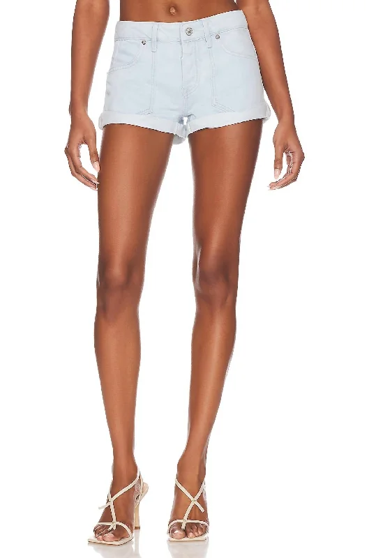 Elegant Design Beginner's Luck Slouch Shorts In Rookie Wash