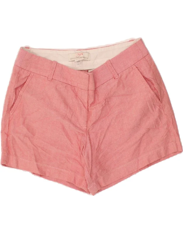 Lace Design J. CREW Womens Broken In Chino Shorts US 6 Medium W32  Pink Cotton