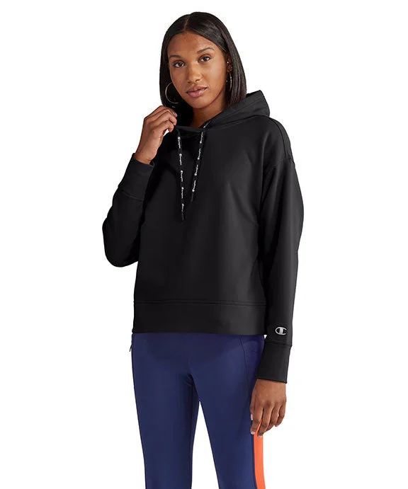 Elegant Classic CHP100 - Champion Ladies Gameday Hooded Sweatshirt | Black