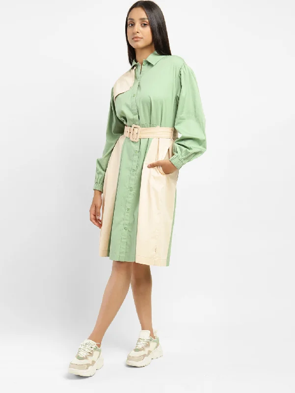 Retro Fashion Levi's X Deepika Padukone Reutility midi dress