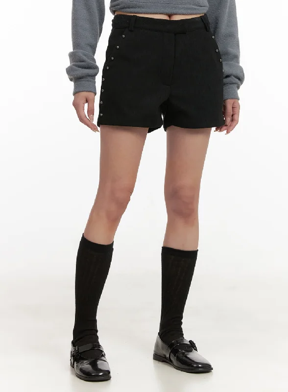 Modernism Stud Detail Shorts CD406