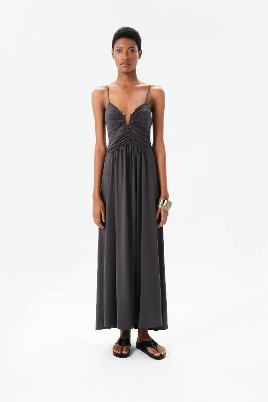 Feminine Charm Ceibo Francine Midi Dress
