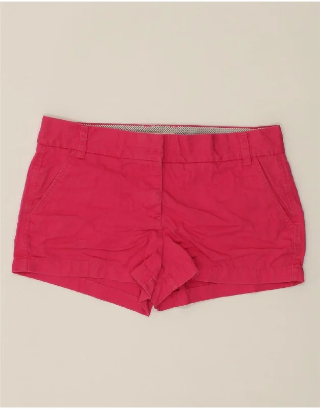 Exquisite Details J. CREW Womens Broken In Chino Shorts US 10 Large W34  Pink Cotton