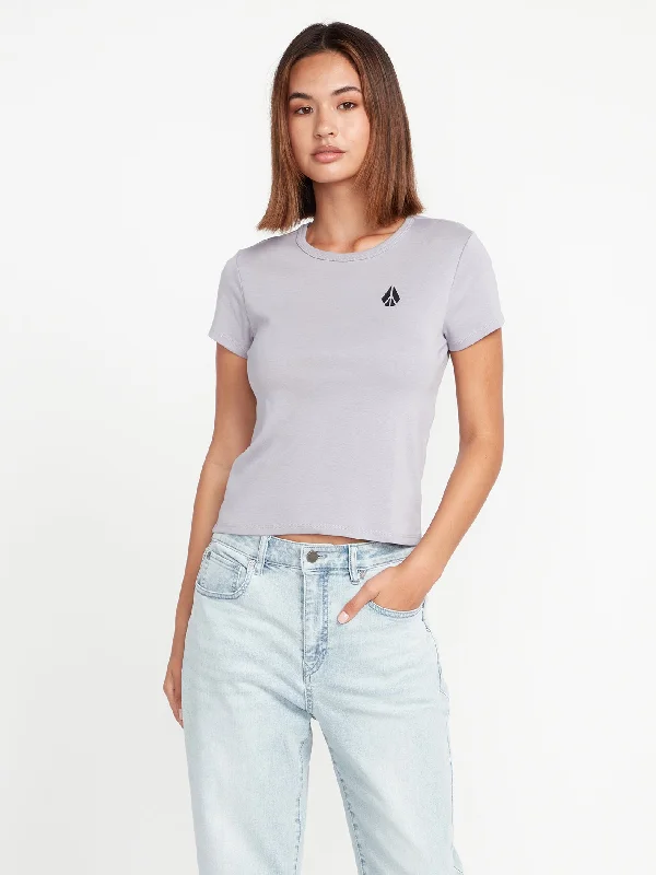 Summer Selection Have A Clue Short Sleeve Tee - Moonbeam