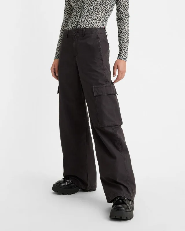 Creative Prints Levi's® Womens Baggy Cargo Pants - Meteorite