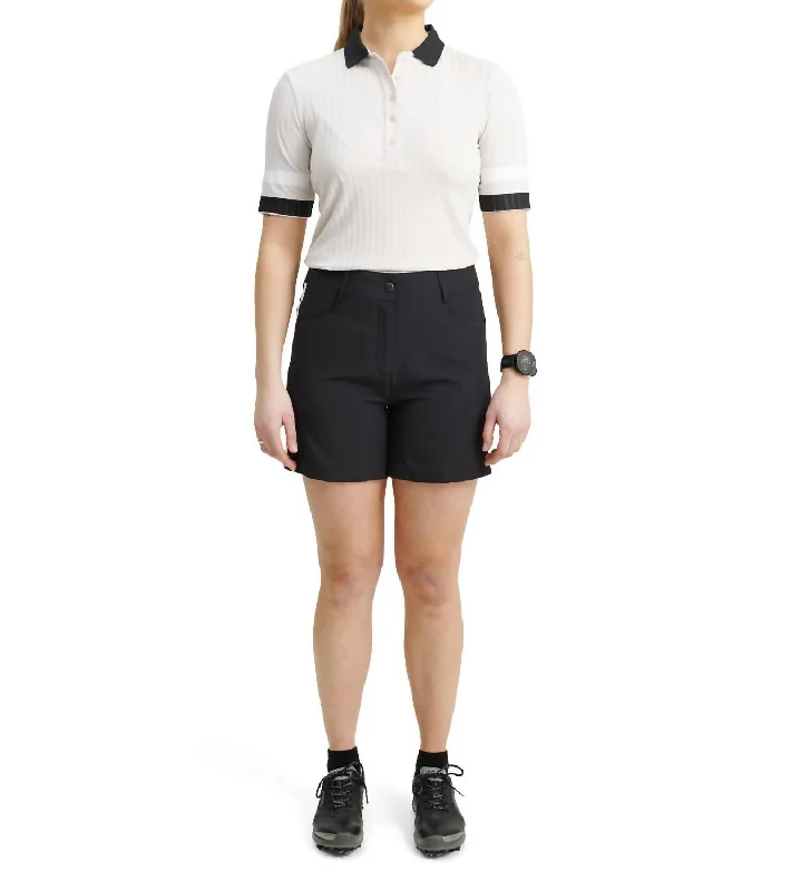 Sports Jumpsuit Women Brook Stripe Short In Black