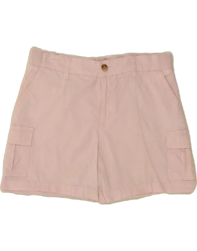 Loose Fit LEE Womens Regular Fit Cargo Shorts US 12 Large W34  Pink Cotton