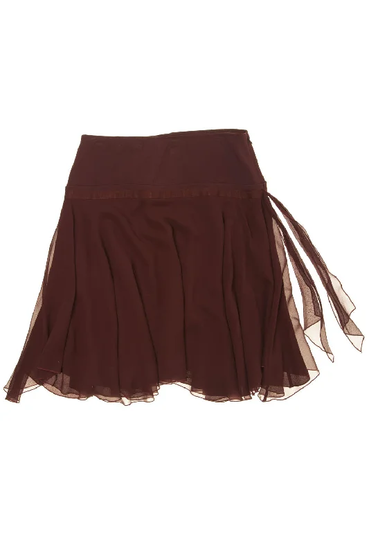 Youthful Vitality La Perla - Purple Burgundy Skirt - IT 42