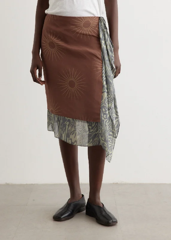 Casual And Comfortable Simili Skirt