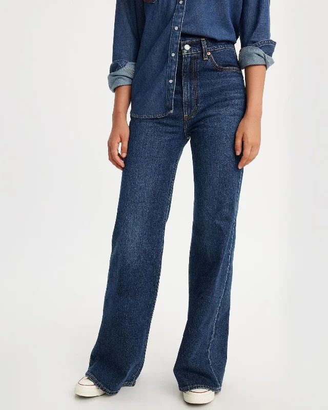 Girl Style Levi's® Womens Ribcage Bells Flared Jeans - Sonoma Train