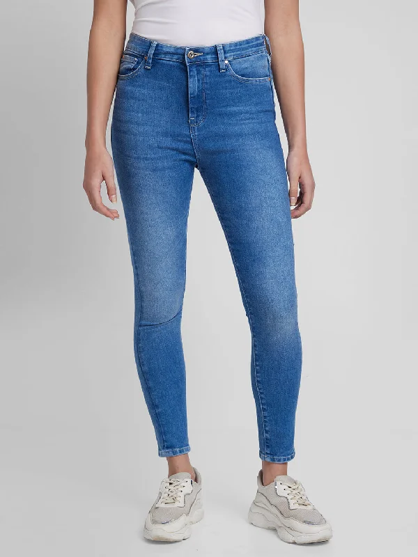 Fresh And Natural Spykar Women Light Blue Lycra Super Skinny Fit Ankle Length Jeans (Alexa) Fresh And Natural Spykar Women Light Blue Lycra Super Skinny Fit Ankle Length Jeans (Alexa)