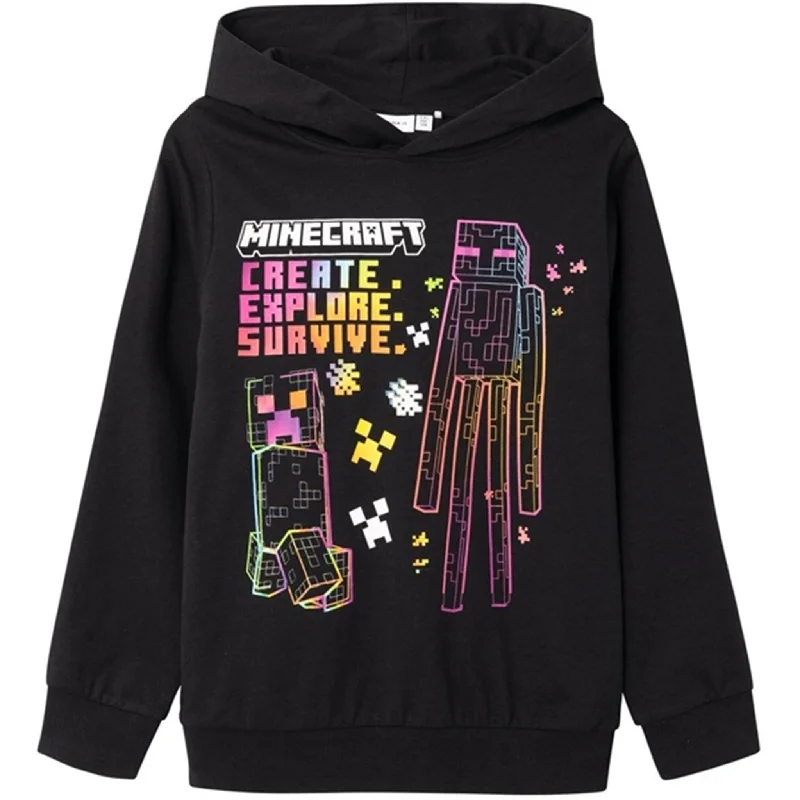 Refreshing Design Name it Black Jiz Minecraft Sweatshirt