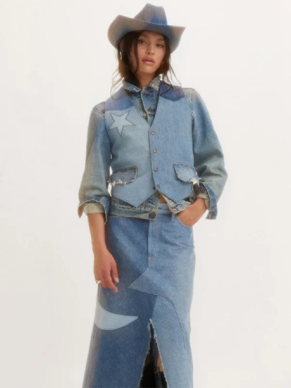 Retro Woolen Jacket Levi's® Women's Icon Long Skirt