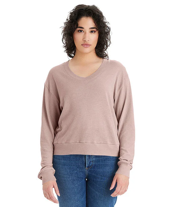 Sports Zipper Style 5065BP - Alternative Ladies Slouchy Sweatshirt | Vintage Faded Pink Sports Zipper Style 5065BP - Alternative Ladies Slouchy Sweatshirt | Vintage Faded Pink