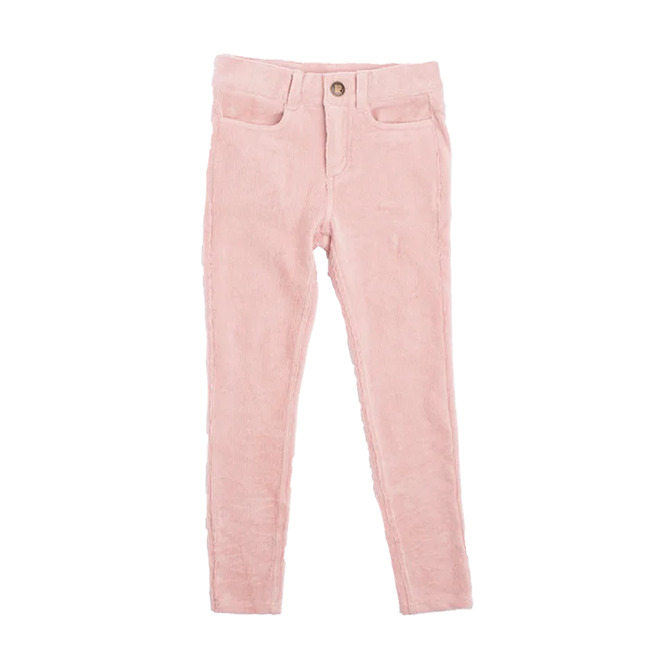 Trendy Comfort Rock Your Baby Corduroy Stretch Jeans - Dusty Pink