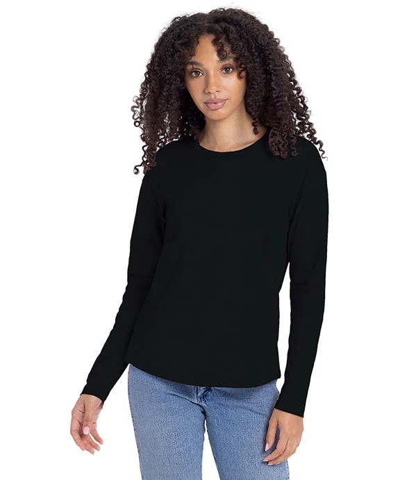 Multi-functional style 3911NL - Next Level Ladies Relaxed Long Sleeve T-Shirt | Black Multi-functional style 3911NL - Next Level Ladies Relaxed Long Sleeve T-Shirt | Black