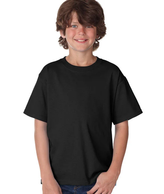 Classic 3930B - Fruit of the Loom Youth 100% Heavy Cotton HD® T-Shirt | Black