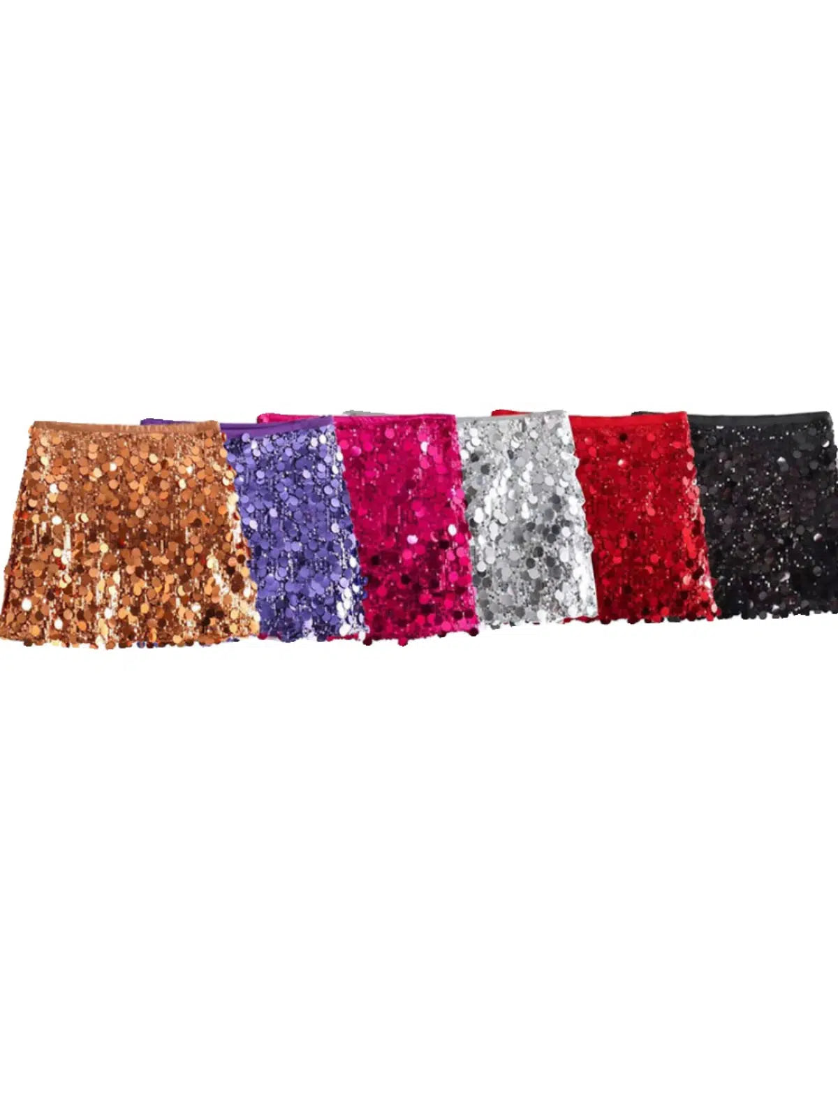 New Design Sequin Mini Skirt