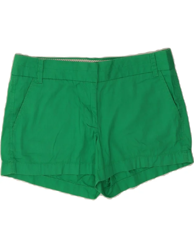 Warm Atmosphere J. CREW Womens Broken In Chino Shorts US 8 Medium W34  Green Cotton