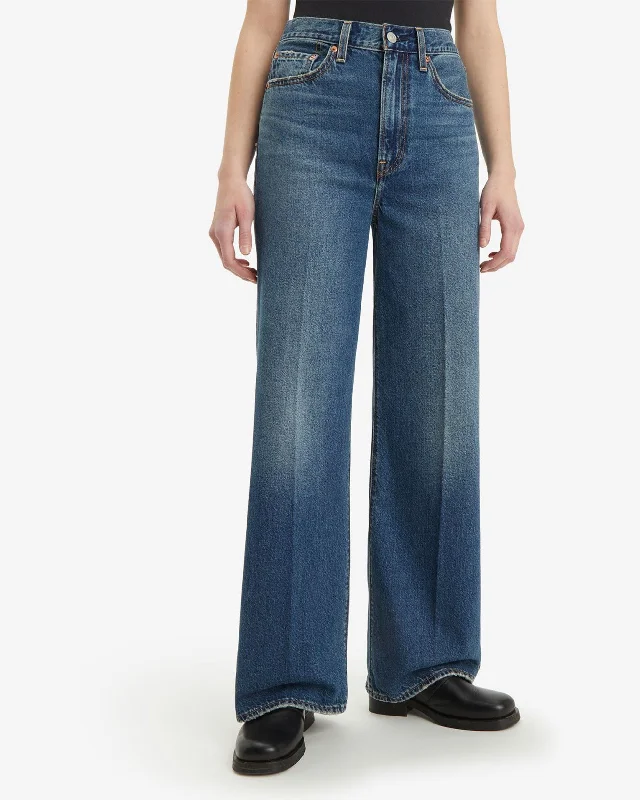 Luxury And Elegant Levi's® Womens Ribcage Wide Leg Jeans - Polar Perimiter