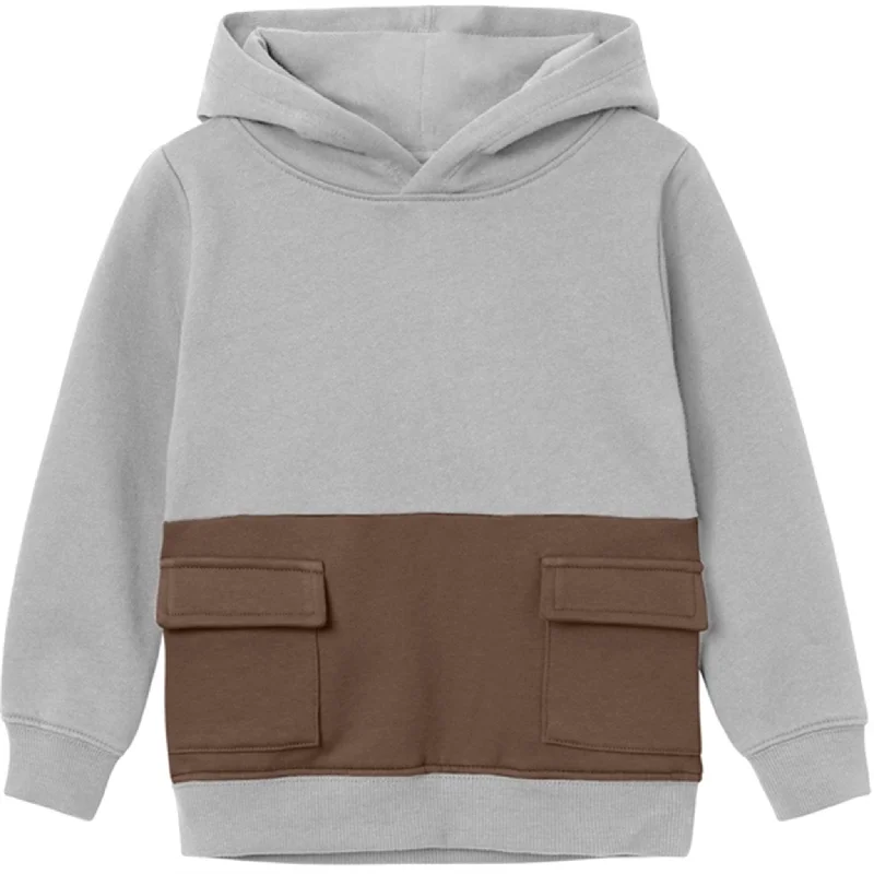 Fashion Style Name it Grey Melange Rafael Sweatshirt