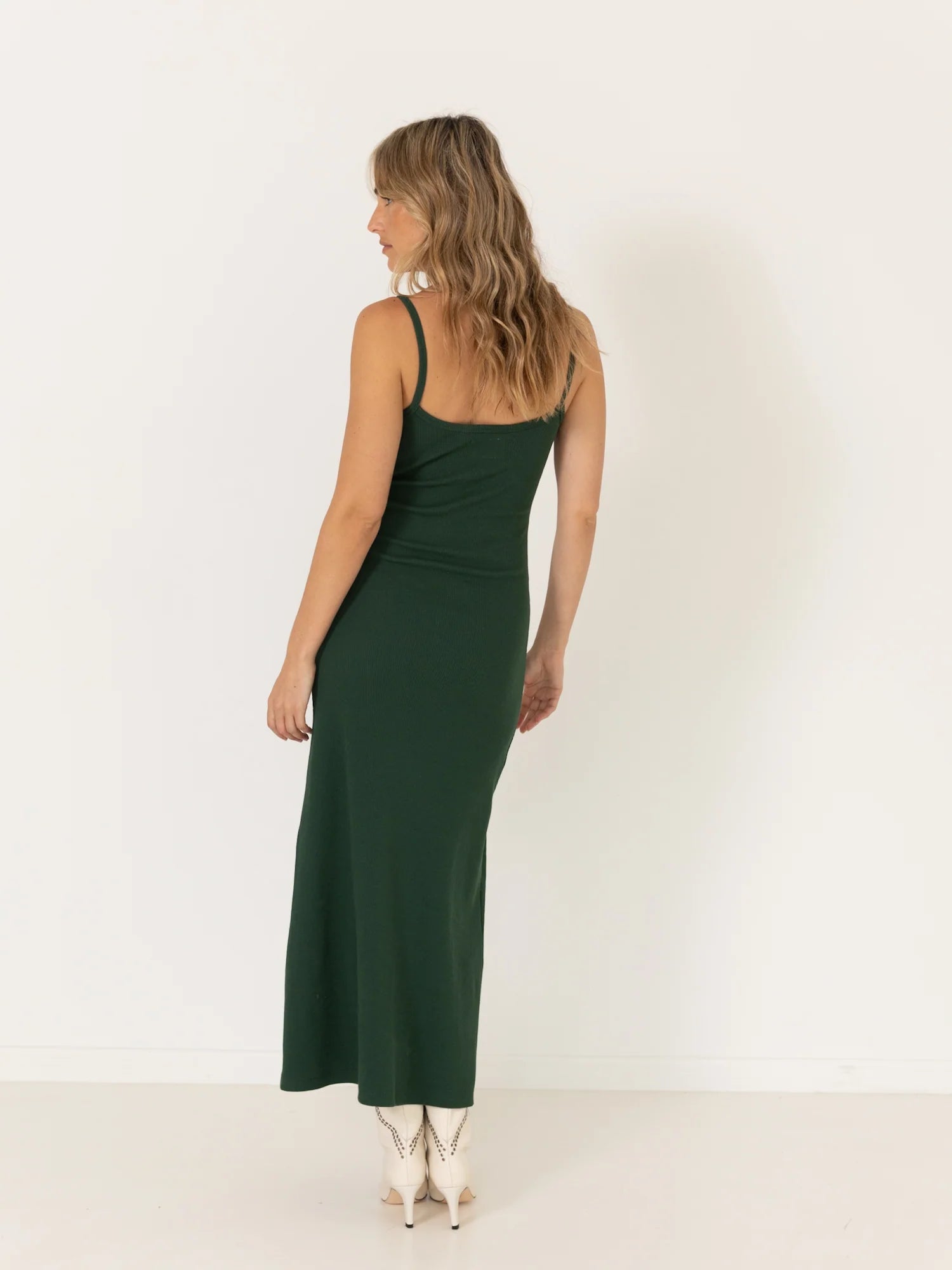 Carefree Style Summi Summi - A line maxi dress forest