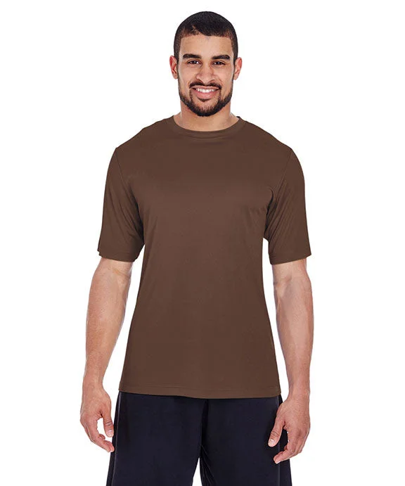 Comfortable Fashion TT11 - Team 365 Mens Zone Performance T-Shirt | Sport Dark Brown
