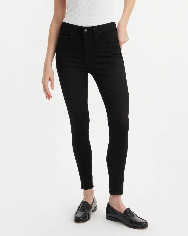 Ultra-lightweight Levi's® Womens 721 High Rise Skinny Jeans - Midnight Gaze