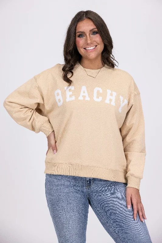 Customized Version Feeling Beachy Women's Graphic Sweatshirt