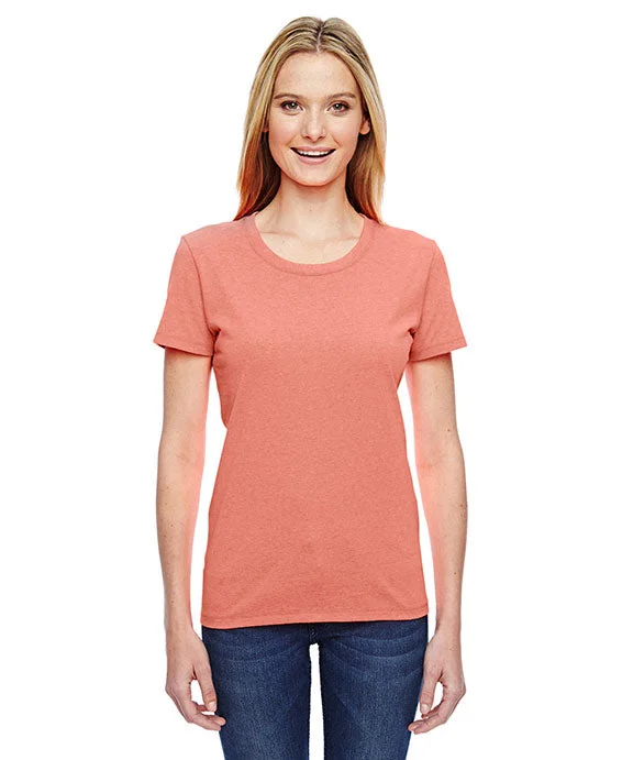 Sports suit style L3930R - Fruit of the Loom Ladies 5 oz. HD Cotton™ T-Shirt | Retro Heather Coral Sports suit style L3930R - Fruit of the Loom Ladies 5 oz. HD Cotton™ T-Shirt | Retro Heather Coral