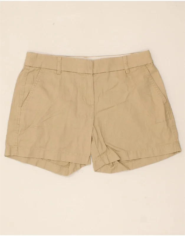 Versatile Itinerary J. CREW Womens Chino Shorts US 4 Small W32 Beige Cotton