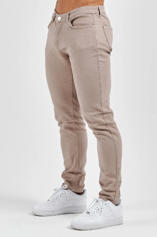 Soft Touch SLIM FIT JEANS 2.0 - BEIGE