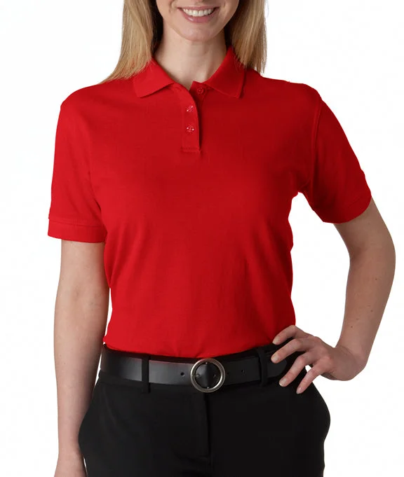Street Cool 8530 - UltraClub Ladies Classic Piqué Polo Shirt | Red