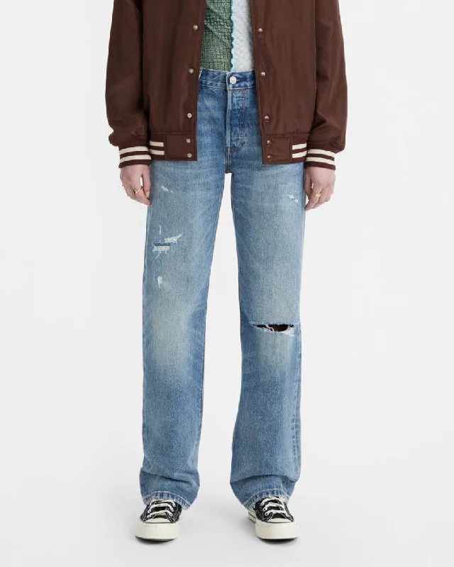 Celebrity Style Levi's® Womens 501 90's Relaxed Straight Fit Jeans - Twisted Sister Selvedge Celebrity Style Levi's® Womens 501 90's Relaxed Straight Fit Jeans - Twisted Sister Selvedge