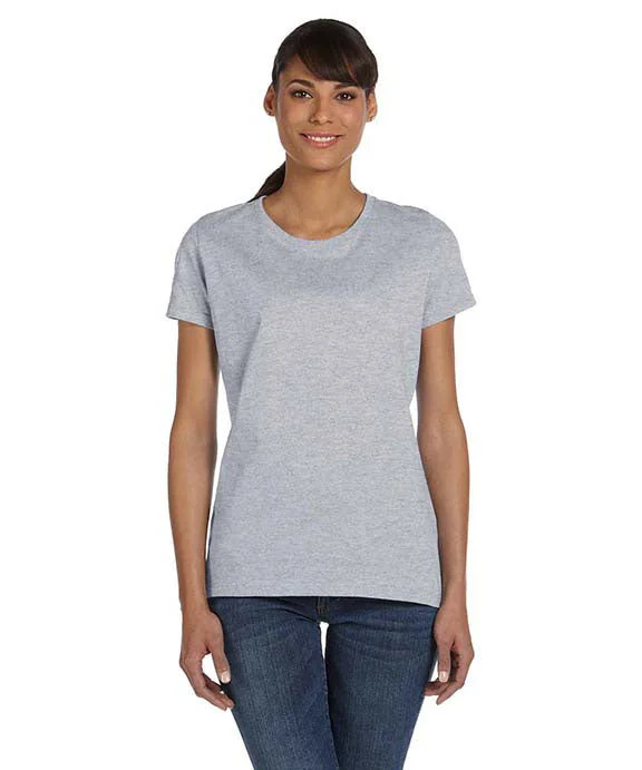 Design sense L3930R - Fruit of the Loom Ladies 5 oz. HD Cotton™ T-Shirt | Athletic Heather Design sense L3930R - Fruit of the Loom Ladies 5 oz. HD Cotton™ T-Shirt | Athletic Heather