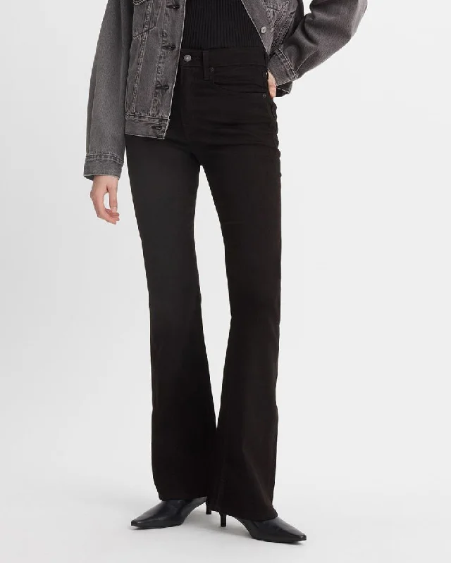 Minimalism Levi's® Womens 726 High Rise Flare Jeans - Midnight Gaze
