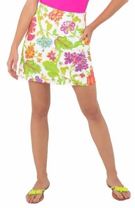 Double-sided Wear Skippy Skort In Glorious Brights