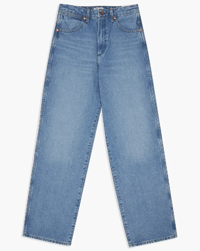 Fashionable And Versatile Wrangler Womens Mom Relaxed Fit Jeans - In Control