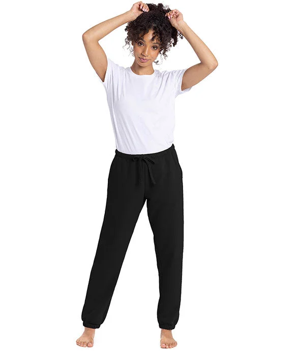Elegant And Elegant 9884 - Next Level Ladies Laguna Sueded Sweatpants | Black