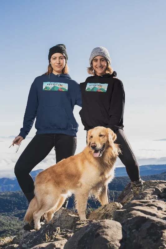Energetic " ITS TIME FOR AN ADVENTURE " - WINTER HOODIES