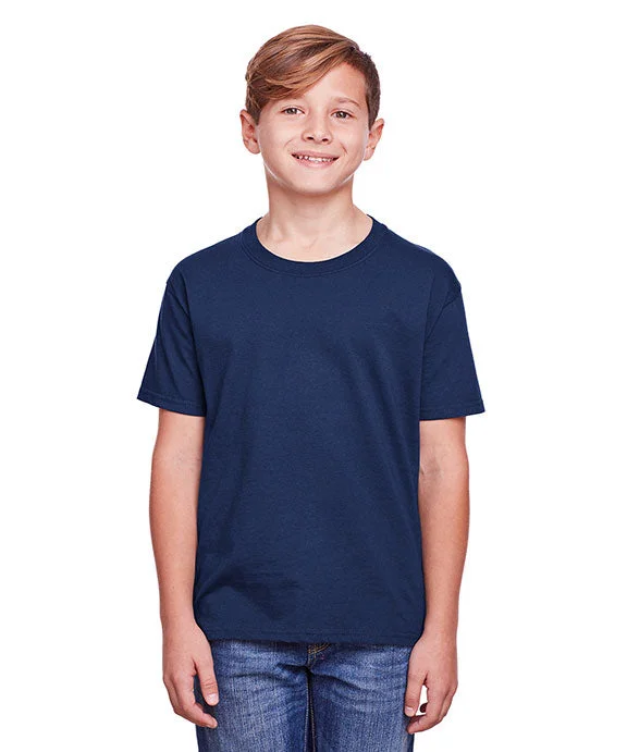 Sports Fitness Wear IC47BR - Fruit of the Loom Youth ICONIC™ T-Shirt | J Navy