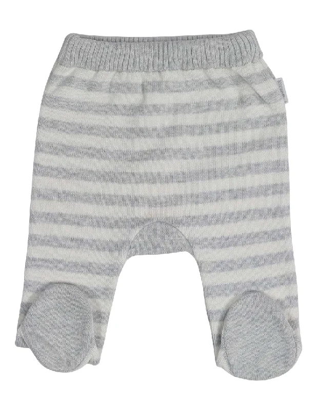 Elegant Outline Korango Baa Baa White Sheep Stripe Knit Legging - Cream/Grey Stripe Elegant Outline Korango Baa Baa White Sheep Stripe Knit Legging - Cream/Grey Stripe