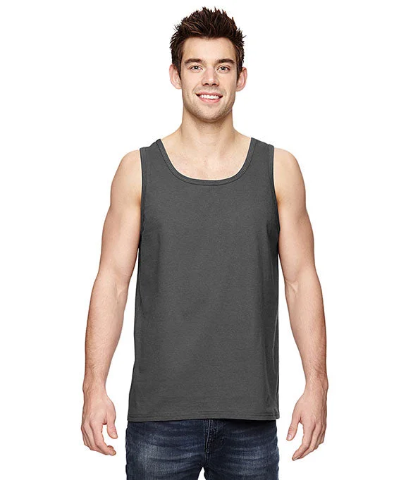 Floral Prints 39TKR - Fruit of the Loom 100% Heavy Cotton HD® Tank Top | Charcoal Grey Floral Prints 39TKR - Fruit of the Loom 100% Heavy Cotton HD® Tank Top | Charcoal Grey