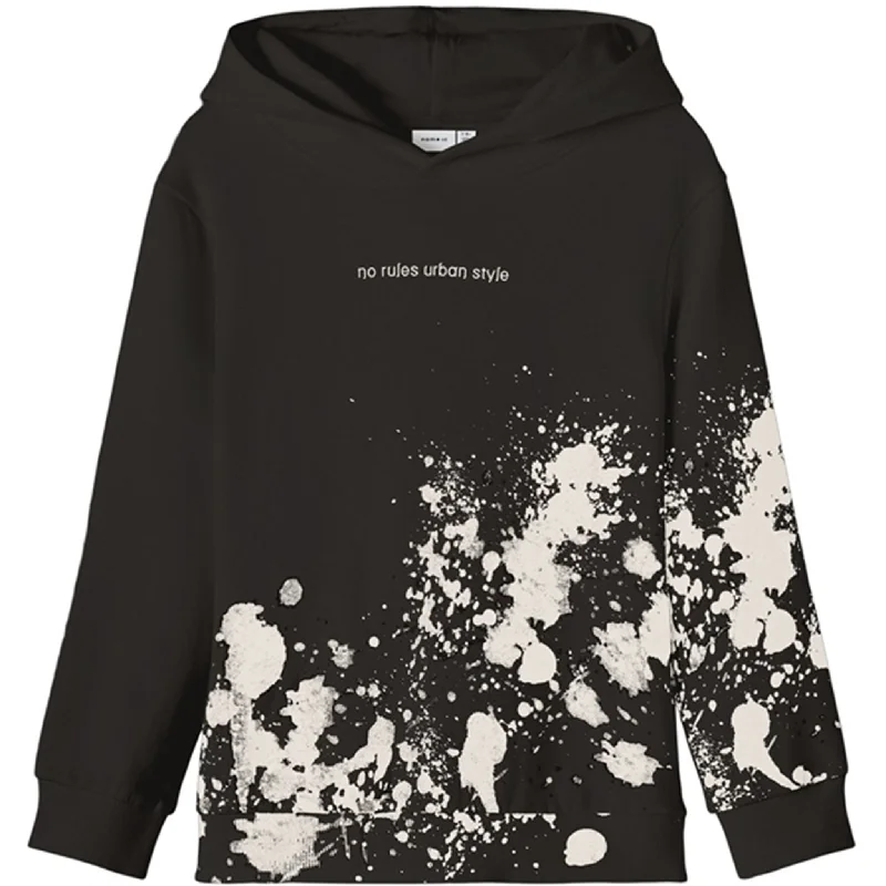Skirt style Name it Black Najones Loose Sweatshirt