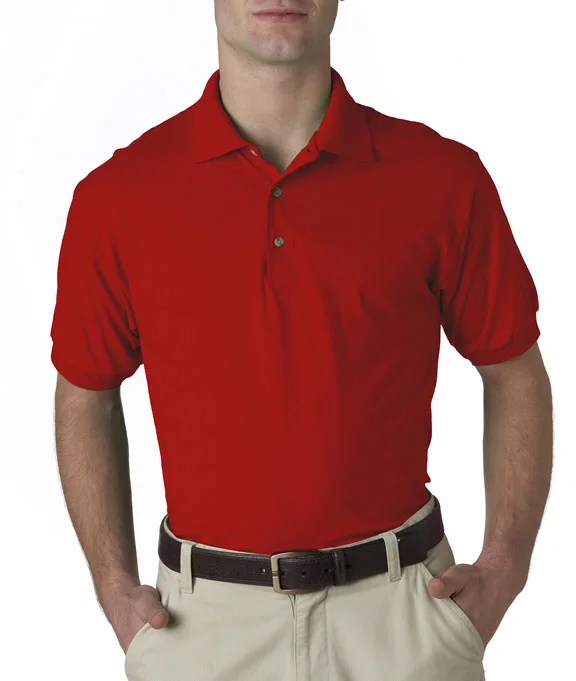 Goddess Outfit G8800 - Gildan DryBlend® Adult Jersey Polo Shirt | Red