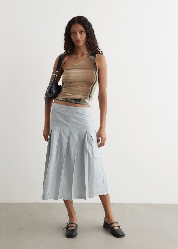 Slim Fit Pinet Skirt
