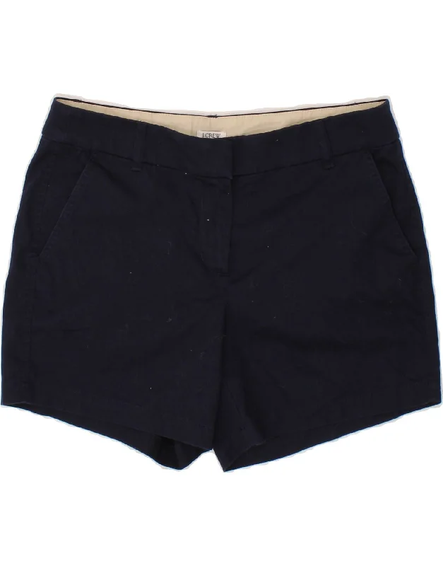 Personalized Series J. CREW Womens Chino Shorts US 8 Medium W30 Navy Blue Cotton