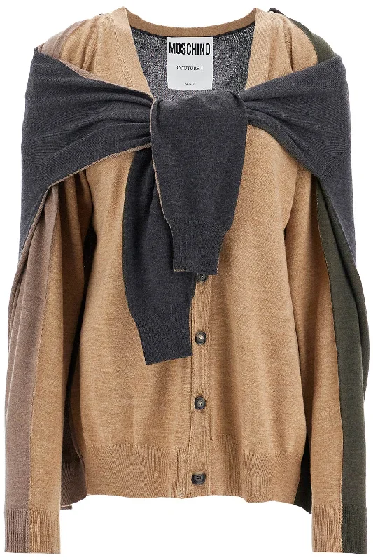 Personalized Clothing Moschino Women's Double-Sleeved Cardigan